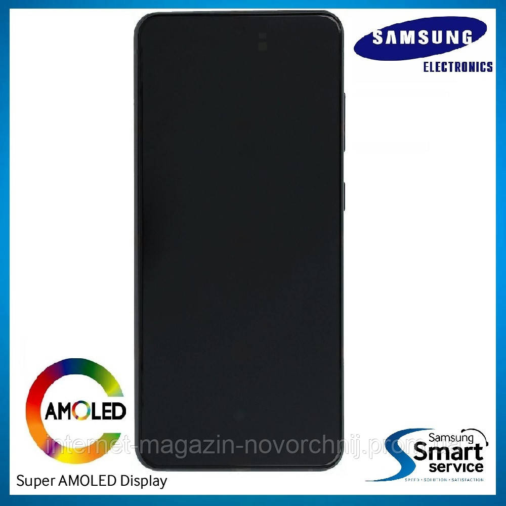 Дисплей Samsung G990 Galaxy S21 FE Зелений Green GH82-26414Cоригінал!