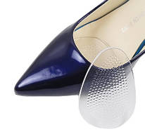 Устілки для взуття силіконові 60 на 90 мм прозорий