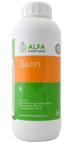 Купити Залп к.е. (1 л) Двокомпонентний інсектицид Alfa Smart Agro, ціна ...