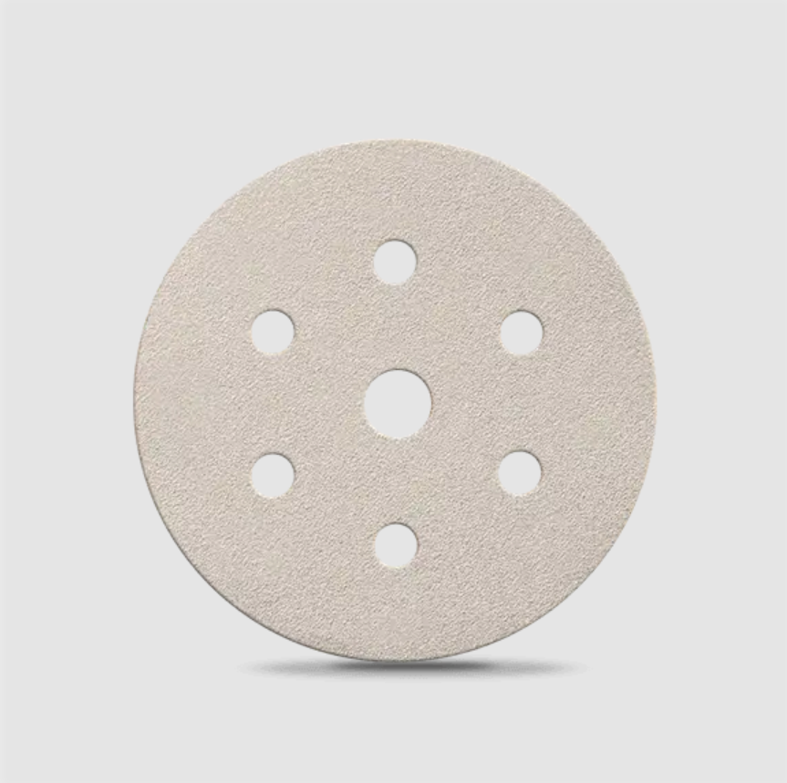 Наждачний круг (коло) Смірдекс на 7 отворів D150 мм для сухого шліфування P80-P400 (уп.-100 шт.), Smirdex