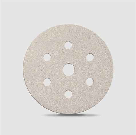 Наждачний круг (коло) Смірдекс на 7 отворів D150 мм для сухого шліфування P80-P400 (уп.-100 шт.), Smirdex, фото 1