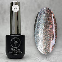 Гель-лак для ногтей SAGA Cat Shine Opal, 9 мл