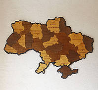 Карта України велика 3D об'ємна багатошарова (+ коробка) 143*100 см Гранд Презент 17