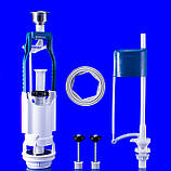 Комплект Арматури для бачка унітаза з нижнім підведенням води 1/2., фото 2