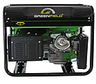 Генератор бензиновий однофазний 5.7-6.1 кВт Greenfield G-EC6800P Електростанція Електрогенератор, фото 8