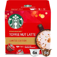 Кава в капсулах Дольче Густо - Dolce Gusto Starbucks TOFFEE NUT LATTE (12 капсул = 6 порцій)