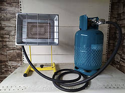 Газовий нагрівач Турецький 3.5 кв. обігріває до 40 кв + балон 27 л