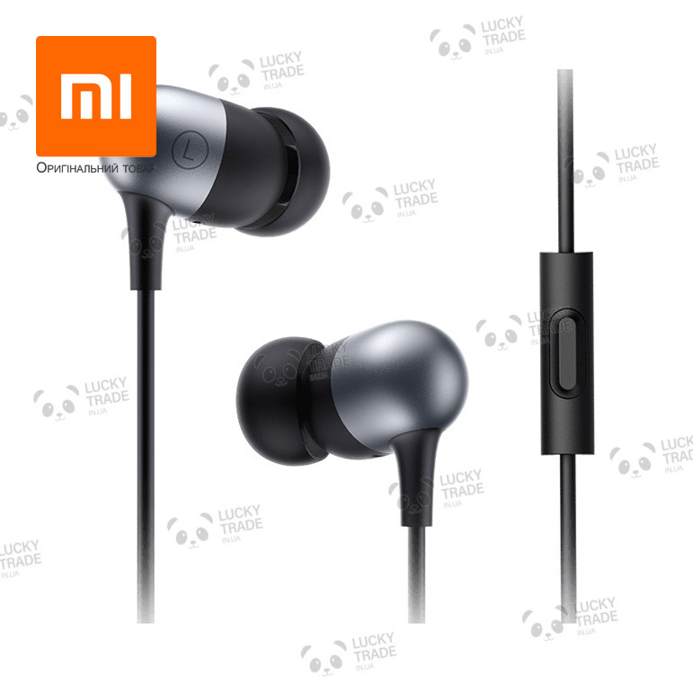 Навушники-гарнітура Xiaomi Capsule Headphones Чорний / Сірий (DDQ01WM BHR6232CN)