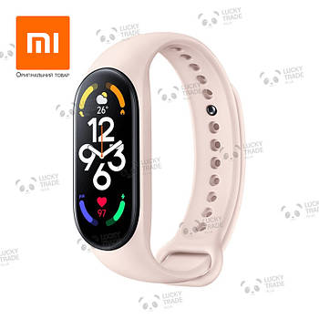 Оригінальний ремінець Xiaomi Mi Band 7 силіконовий браслет Сяомі Бежевий (M2142AS1) 2591P