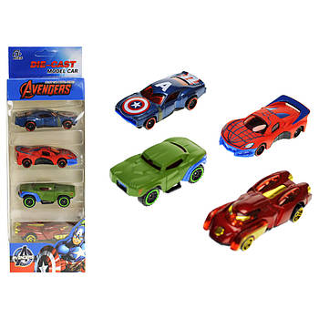 Набір машинок металевих "Супергерой" 1210-11S
