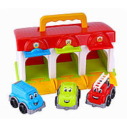 Іграшковий "Гараж ТехноК" з машинками, фото 4