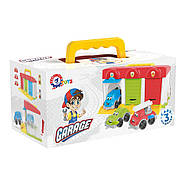 Іграшковий "Гараж ТехноК" з машинками, фото 5