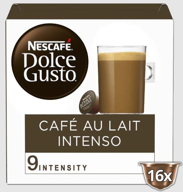 Dolce Gusto Cafe Au Lait Intenso (Порцій-16, об'єм напою 180мл)