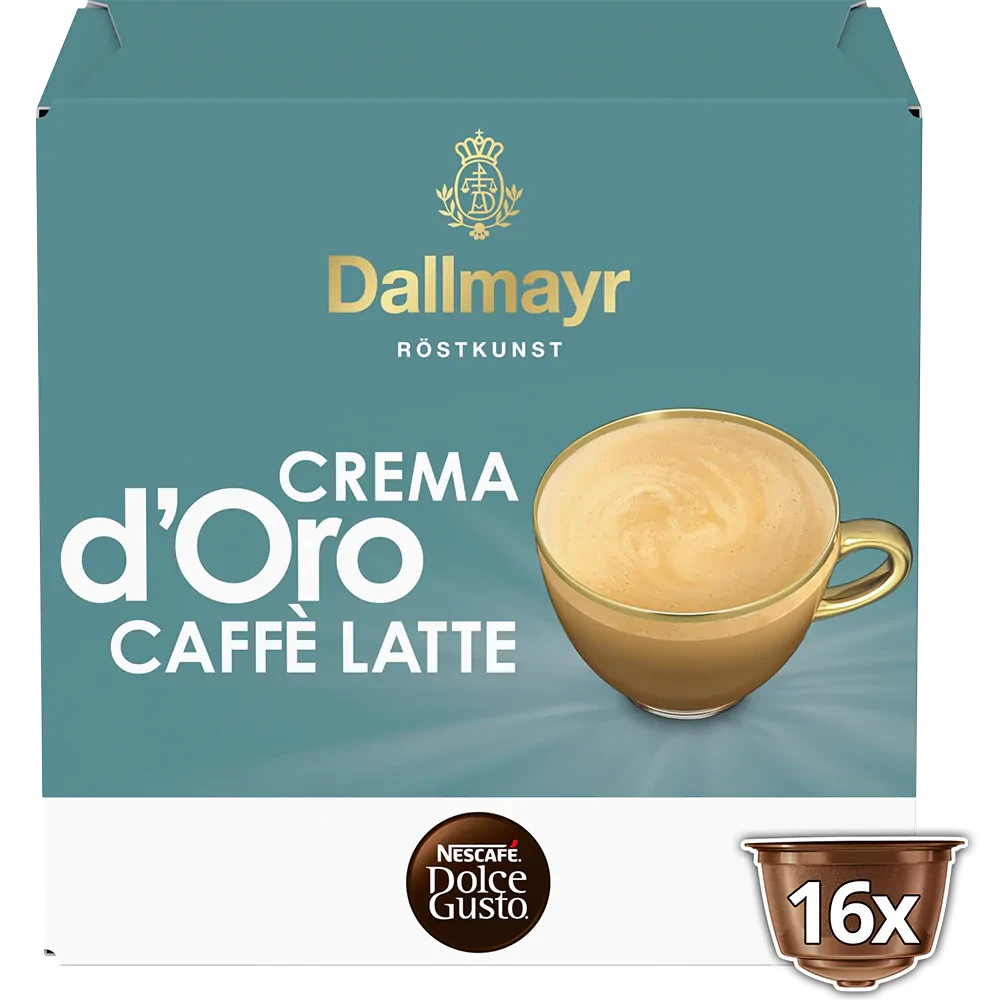 Кава в капсулах Dolce Gusto dOro CREMA Au Lait 16 порцій!!