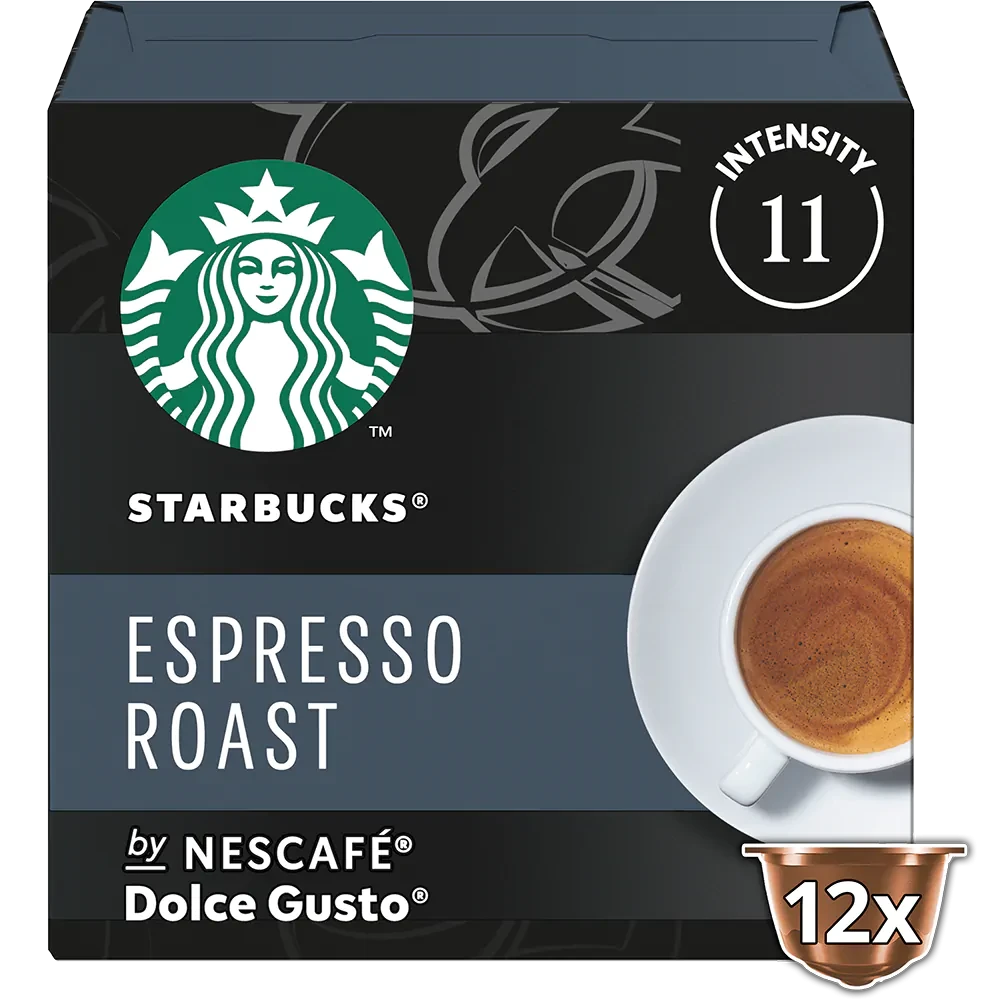 Кава в капсулах Дольче Густо - Dolce Gusto Starbucks Espresso Roast (12 порцій)
