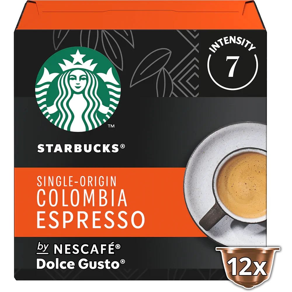 Кава в капсулах Дольче Густо - Dolce Gusto Starbucks Colombia (12 порцій)