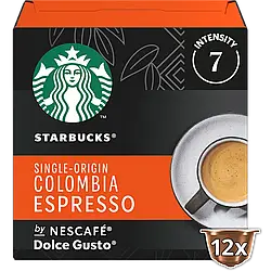 Кава в капсулах Дольче Густо - Dolce Gusto Starbucks Colombia (12 порцій)