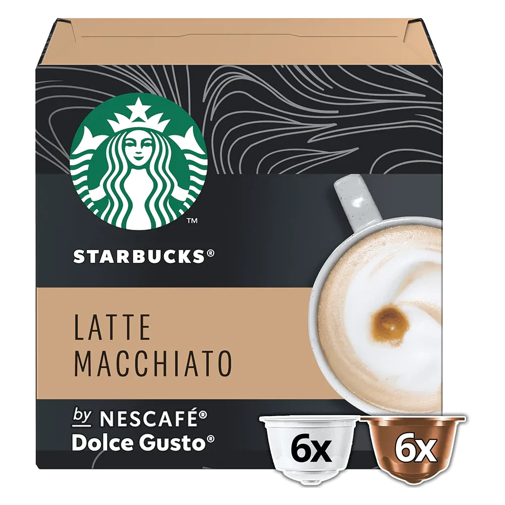 Кава в капсулах Дольче Густо - Dolce Gusto Starbucks Latte Macchiato