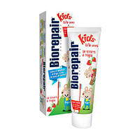 Зубная паста Biorepair Kids Milk Teeth, со вкусом клубники, 0-6 лет, 50 мл