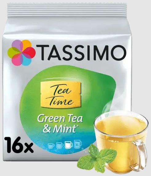 ЧАЙ в капсулах Тассимо - Tassimo Twinings Green Tea And Mint (16 порцій)