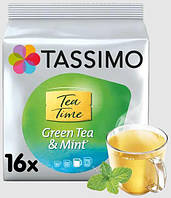 ЧАЙ в капсулах Тассимо - Tassimo Twinings Green Tea And Mint (16 порцій)