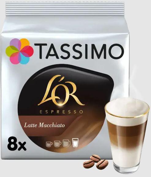 Кава в капсулах Тассімо - Tassimo L'or Latte Macchiato (8 порцій)