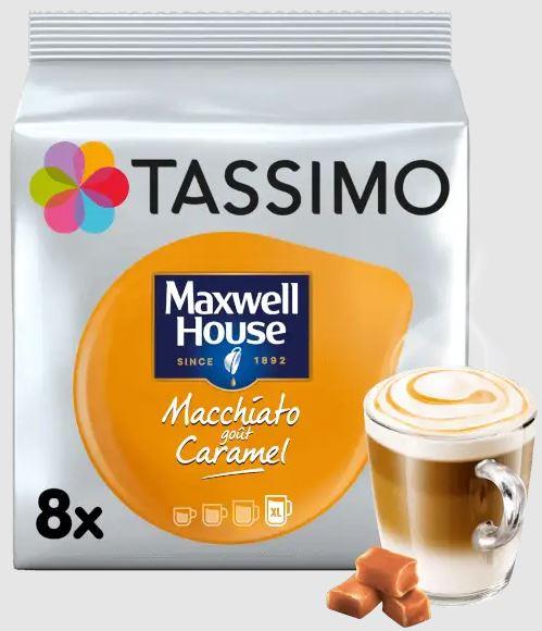 Кава в капсулах Тассімо Максвелл Хаус Лате Карамель - Tassimo Maxwell House Latte Caramel (8 порцій)