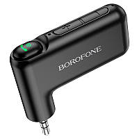 Bluetooth Ресивер Адаптер BOROFONE BC35 Wireless Adapter Hands Free для автомобиля AUX 3.5 Micro USB Black