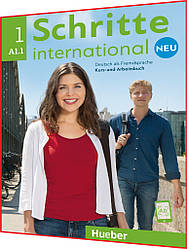 Schritte international Neu A1.1. Kursbuch+Arbeitsbuch. Книга з німецької мови. Підручник+Зошит. Hueber