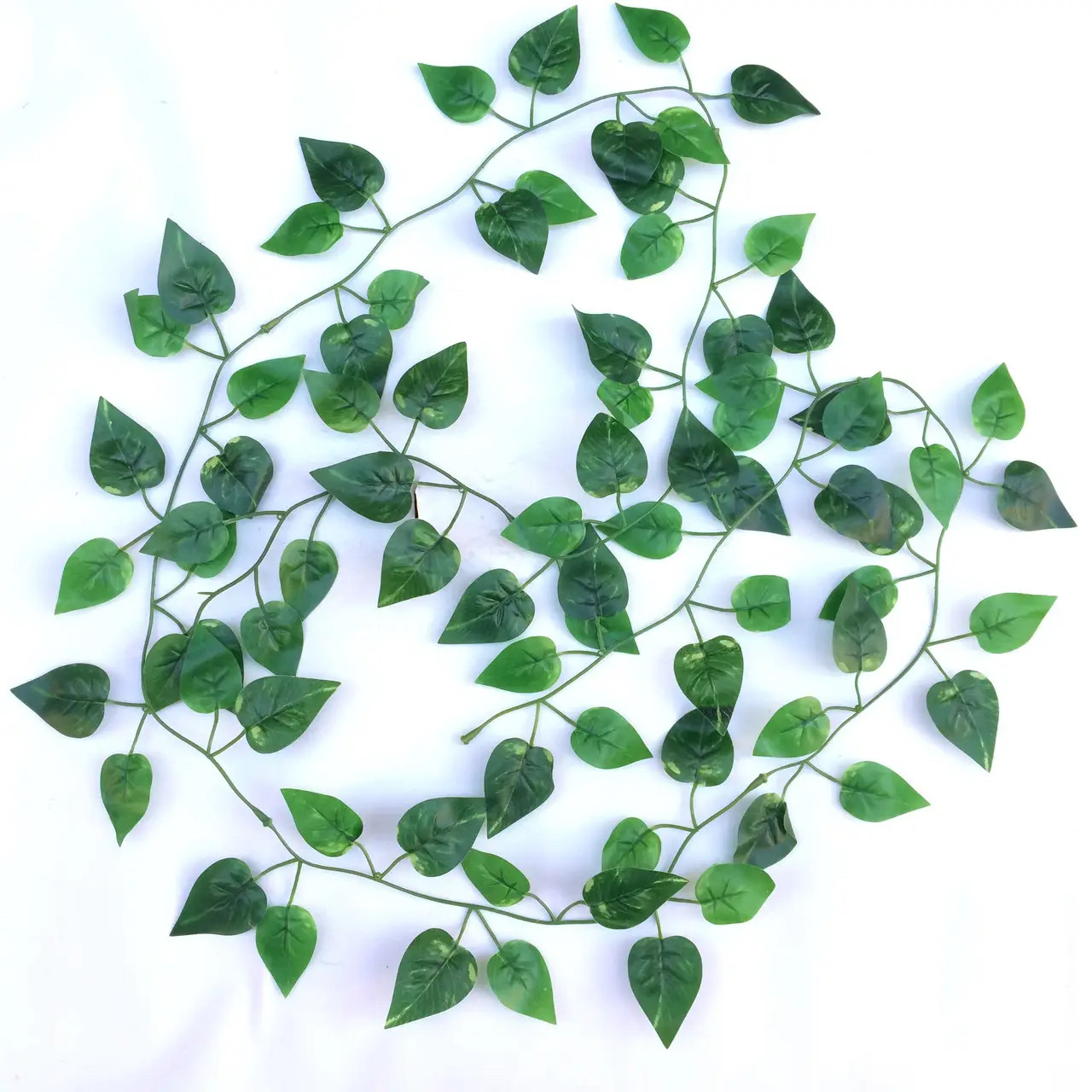 Штучна ліана плющ філодендрон лазний латекс 2 метри  12шт\уп, фото 1