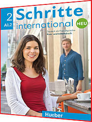 Schritte international Neu A1.2. Kursbuch+Arbeitsbuch. Книга з німецької мови. Підручник+Зошит. Hueber