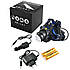 Ліхтарик налобний 6699/204C-T6 2x18650 micro-USB (220V/12V) zoom, фото 4