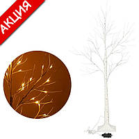 Светодиодное дерево 120 см 48 LED Springos Светящееся дерево Декоративные светильники Warm White