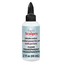 Рідка Прозора пластика Скалпей Liquid Sculpey Clear 59 мл