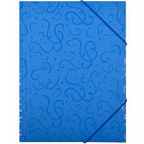 Тека пластикова на гумці А4 з візерунком, папка KNZ, фото 4