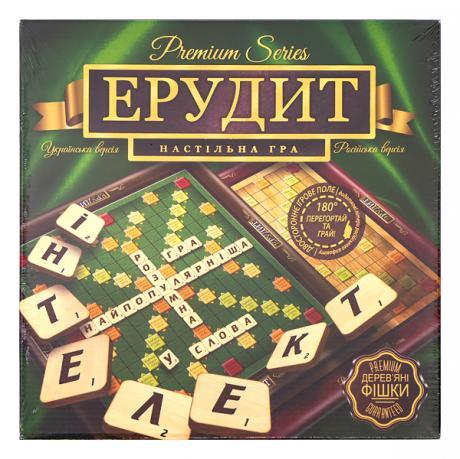 Гра настільна "Ерудит PREMIUM SERIES" G-ER-U-01 KNZ