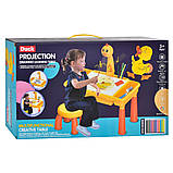 Столик зі стільчиком та проєктором для малювання арт. 201-12B, фото 6