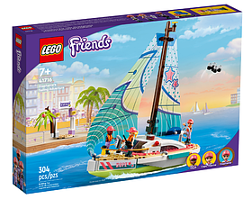 Конструктор Lego Friends Пригоди Стефані на вітрильному човні 304 деталі (41716)