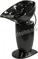 Перукарська Мийка на колоні (без крісла) zd-b39 раковина керамічна чорний колір для перукарень