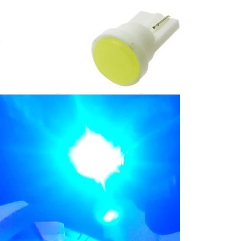 T10 W5W LED Кришталево-сині світлодіодні безцокольна авто автолампа