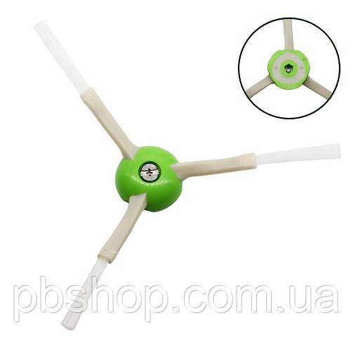 Щітка бічна для роботів пилососів iRobot Roomba e5 e6 i7, 3 лопаті, фото 1