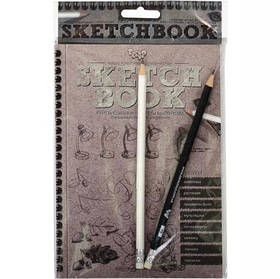 Набір творчої творчості "SKETCH BOOK" (40) | Скетчбук