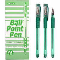 Ручка масляная 501P Original зеленая