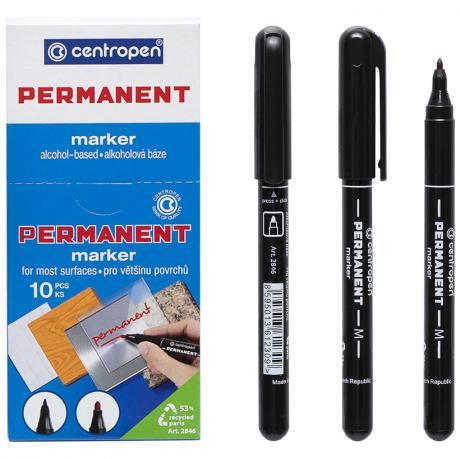 Маркер "Centropen" чорний (1 мм) KNZ