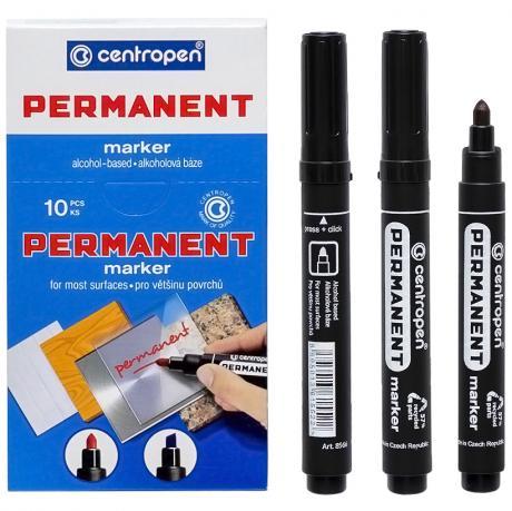 Маркер "Centropen" товстий-круглий чорний 2.5 мм KNZ