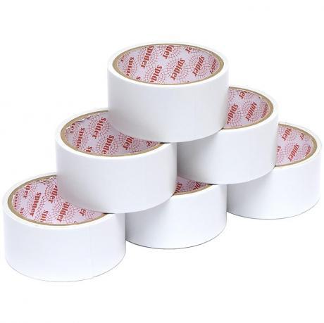 Скотч двосторонній 45 мм 10 м "Spider", основа ПВХ SP-48/45-10 KNZ