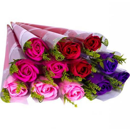 Мило подарункове "Розочка на ніжці" 36см KNZ, фото 2