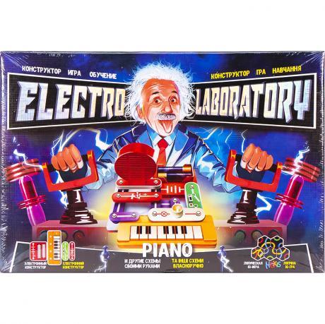 Дитячий електронний конструктор Піаніно "Electro Laboratory Piano" Danko Toys ELab-01-02 KNZ