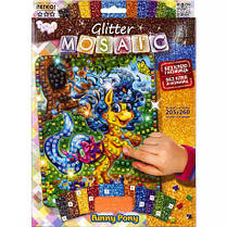 Набір для творчості "Блискуча мозаїка" Danko Toys БМ-03 KNZ, фото 6