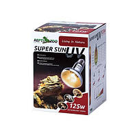 Ртутная лампа Repti-Zoo SuperSun UVA/UVB для пустынных рептилий, 125W